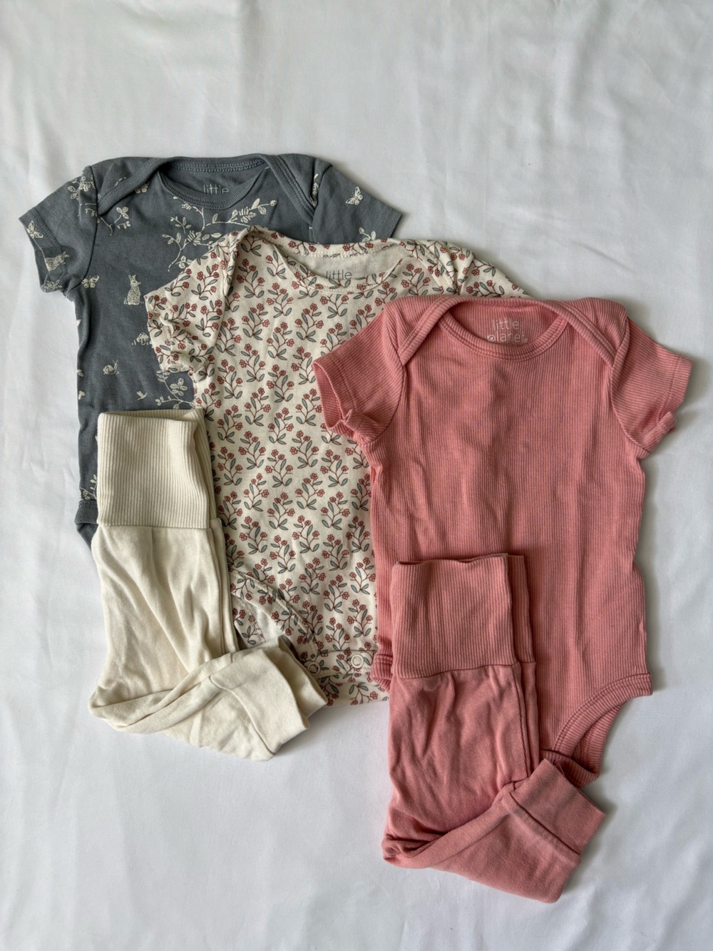 🌸 Baby girl Carter's Little Planet Organic Bundle